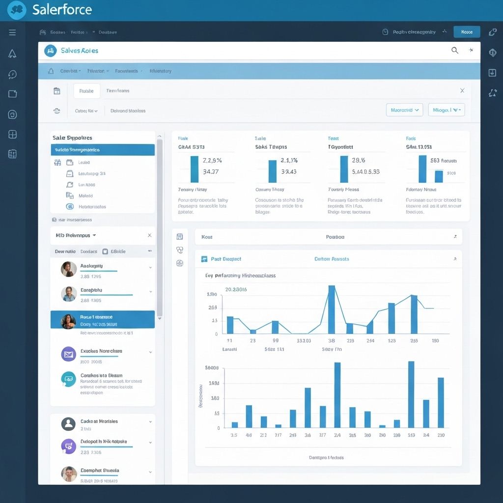 Salesforce CRM Dashboard